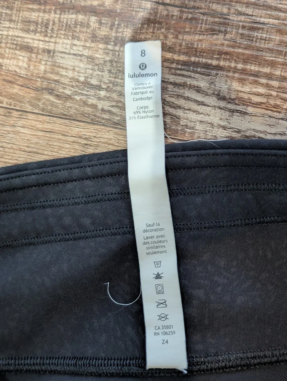 Lululemon Time To Sweat Crop Legging High Rise 23